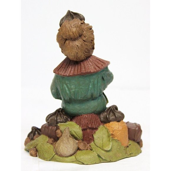 VTG 1985 Carin Studios Tom Clark Candy Gnome Chocolate Figurine Wood Carved look - Picture 3 of 9
